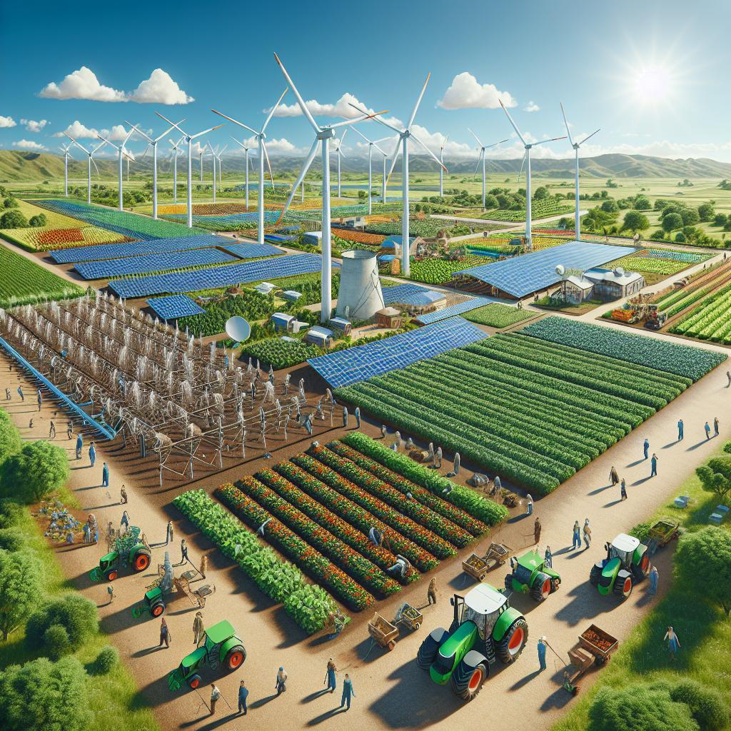 Klimafreundliche Farmmodelle für nachhaltige Ernten