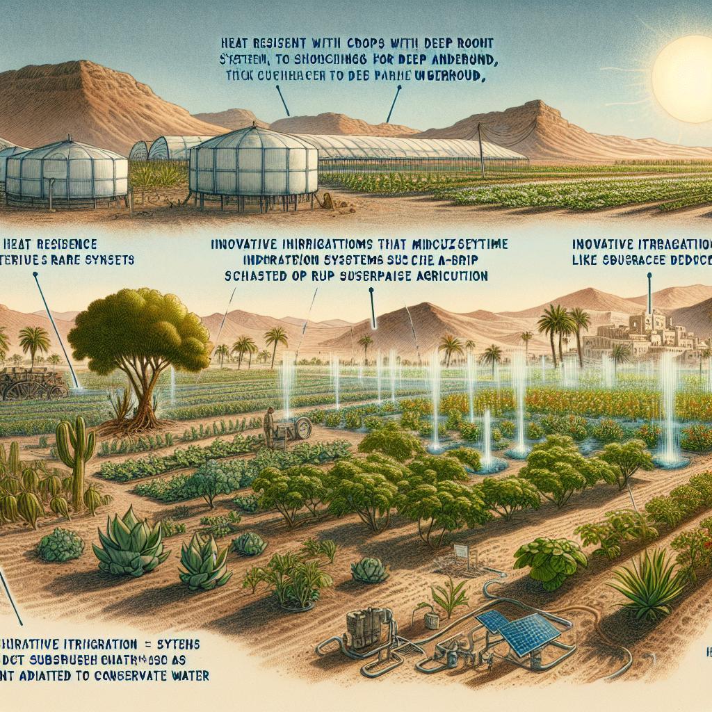 Anpassungsstrategien für hitze- und trockenheitsresistente Landwirtschaft